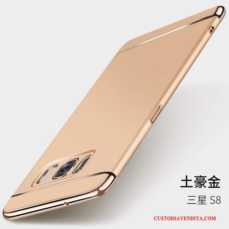 Custodia Samsung Galaxy S8 Creativo Tutto Incluso Oro, Cover Samsung Galaxy S8 Telefono Di Personalità