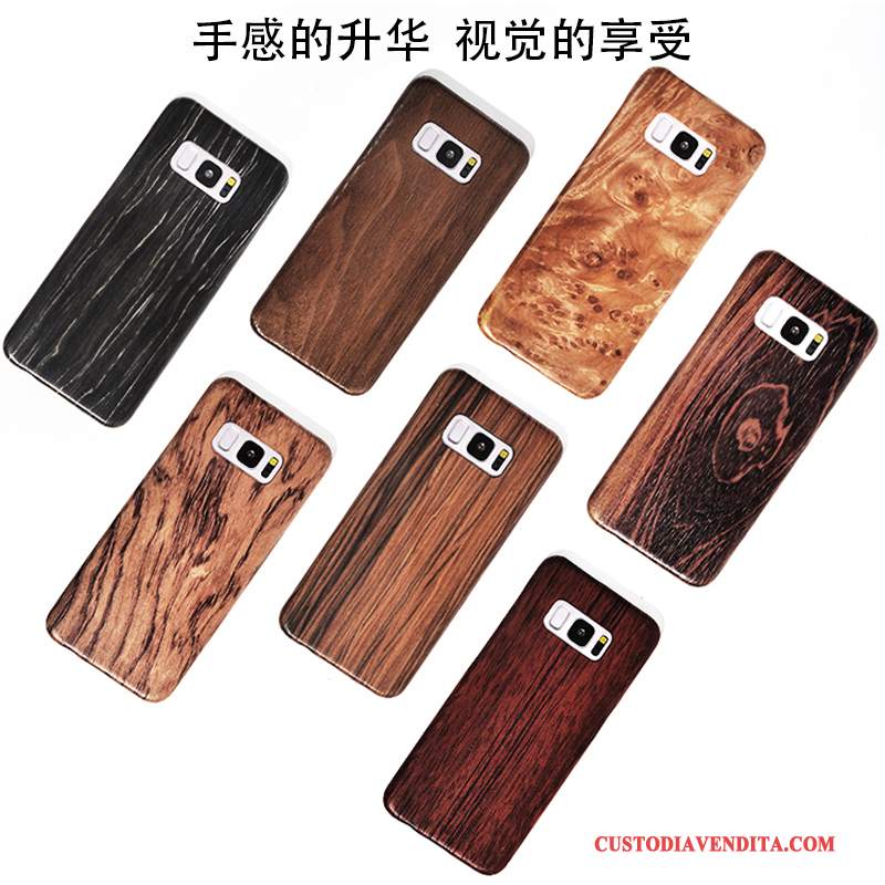 Custodia Samsung Galaxy S8+ Legno Massello Sottile Legno, Cover Samsung Galaxy S8+ Colore Regalotelefono