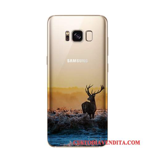 Custodia Samsung Galaxy S8 Protezione Accessori Morbido, Cover Samsung Galaxy S8 Creativo Telefono Tendenza