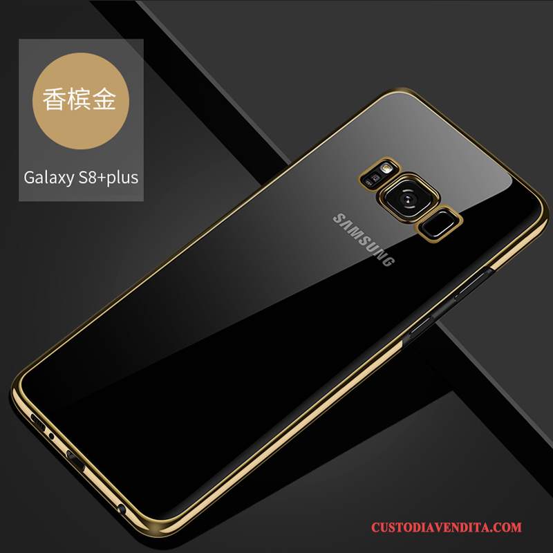 Custodia Samsung Galaxy S8+ Protezione Anti-caduta Difficile, Cover Samsung Galaxy S8+ Trasparente Tutto Incluso