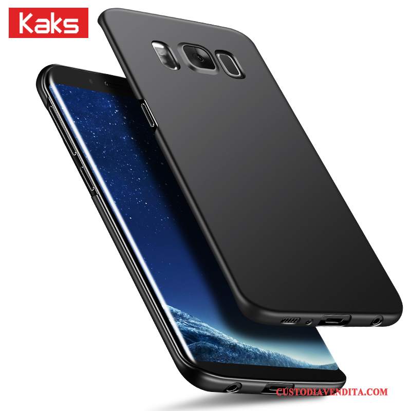 Custodia Samsung Galaxy S8 Silicone Anti-caduta Difficile, Cover Samsung Galaxy S8 Protezione Nerotelefono