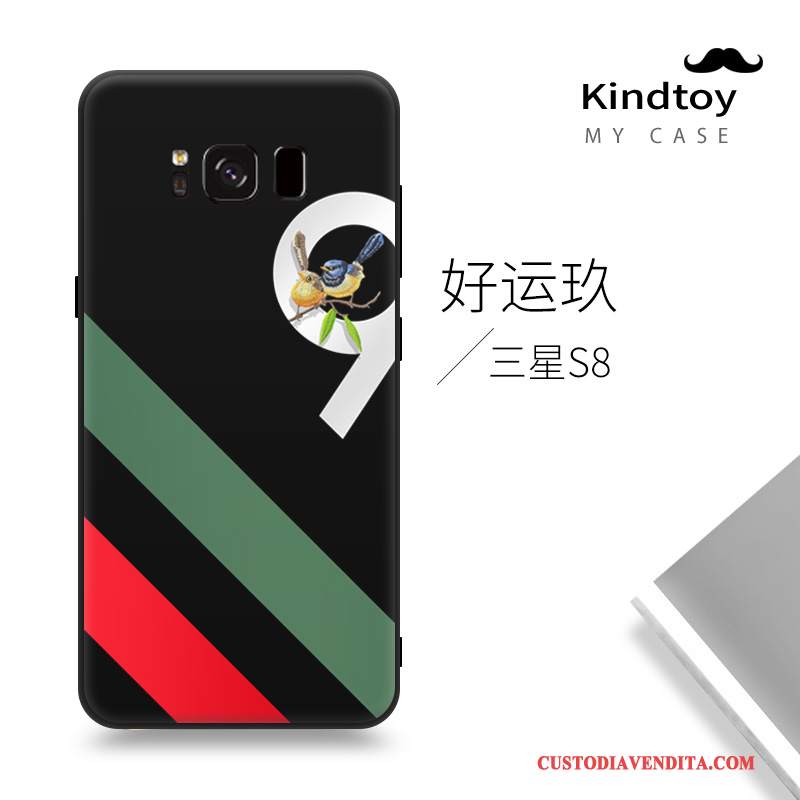 Custodia Samsung Galaxy S8 Silicone Di Personalità Marchio Di Tendenza, Cover Samsung Galaxy S8 Colore Telefono Anti-caduta