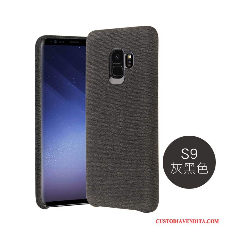 Custodia Samsung Galaxy S9 Creativo Affari Marchio Di Tendenza, Cover Samsung Galaxy S9 Grigio Nuovo