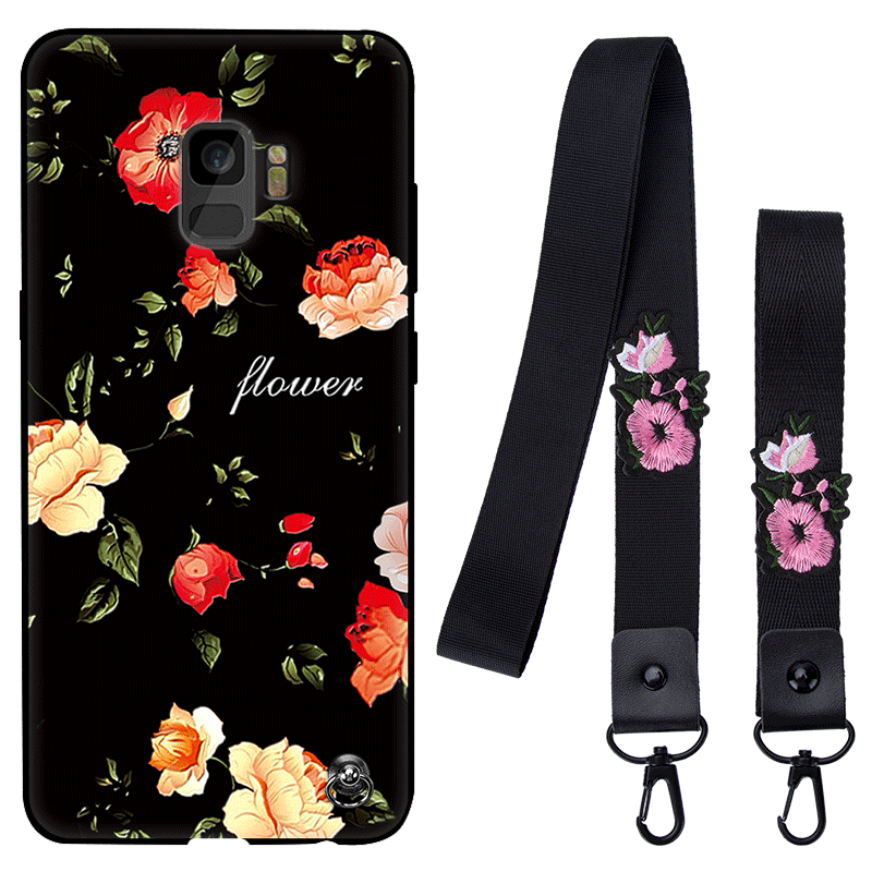 Custodia Samsung Galaxy S9 Creativo Telefono Macchiati, Cover Samsung Galaxy S9 Silicone Sottile Tutto Incluso