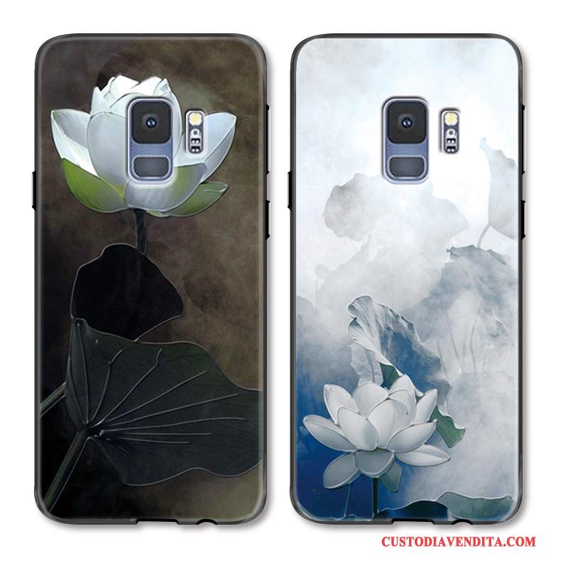 Custodia Samsung Galaxy S9+ Moda Semplici Fresco, Cover Samsung Galaxy S9+ Protezione Anti-cadutatelefono