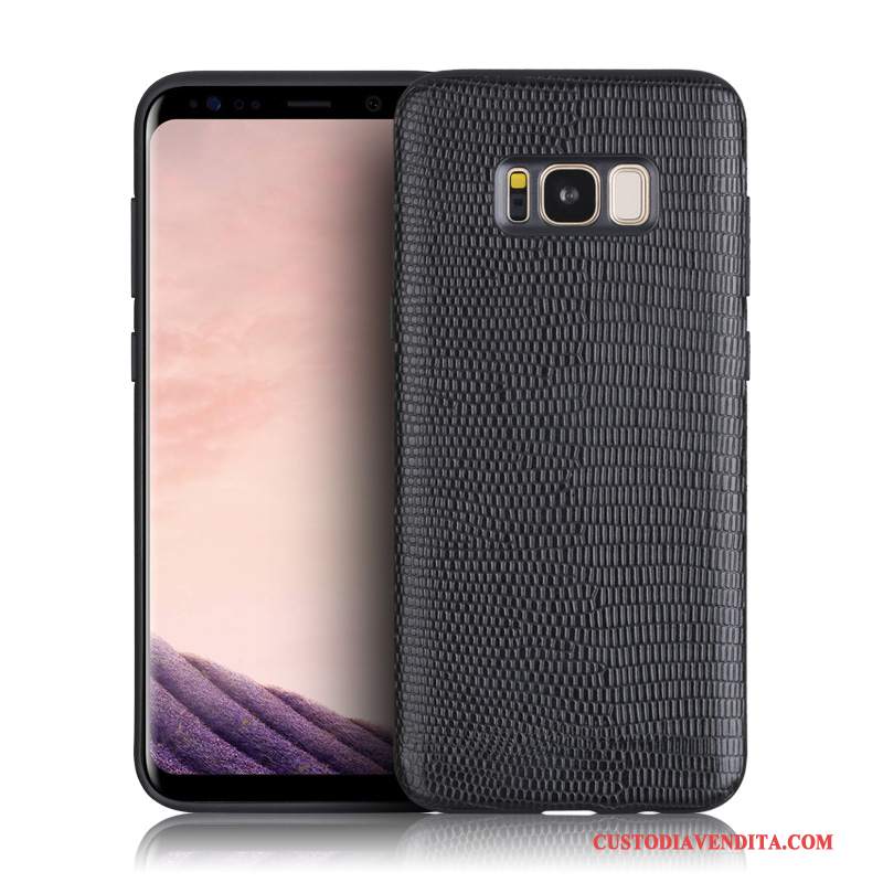 Custodia Samsung Galaxy S9+ Pelle Tutto Incluso Nero, Cover Samsung Galaxy S9+ Creativo Telefono Di Personalità