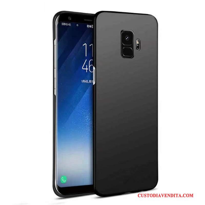 Custodia Samsung Galaxy S9 Protezione Nero Macchiati, Cover Samsung Galaxy S9 Modello Sottili