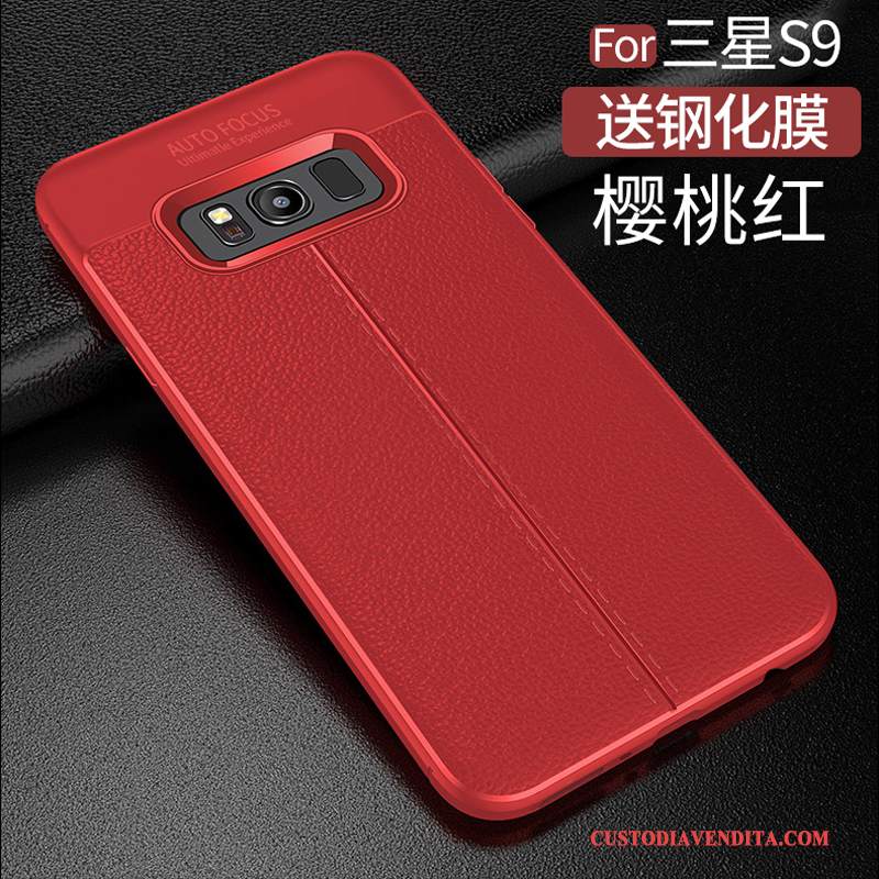 Custodia Samsung Galaxy S9+ Silicone Telefono Tendenza, Cover Samsung Galaxy S9+ Protezione Tutto Incluso Anti-caduta