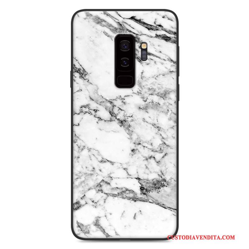 Custodia Samsung Galaxy S9 Vintage Bianco Anti-caduta, Cover Samsung Galaxy S9 Colore Telefono Morbido