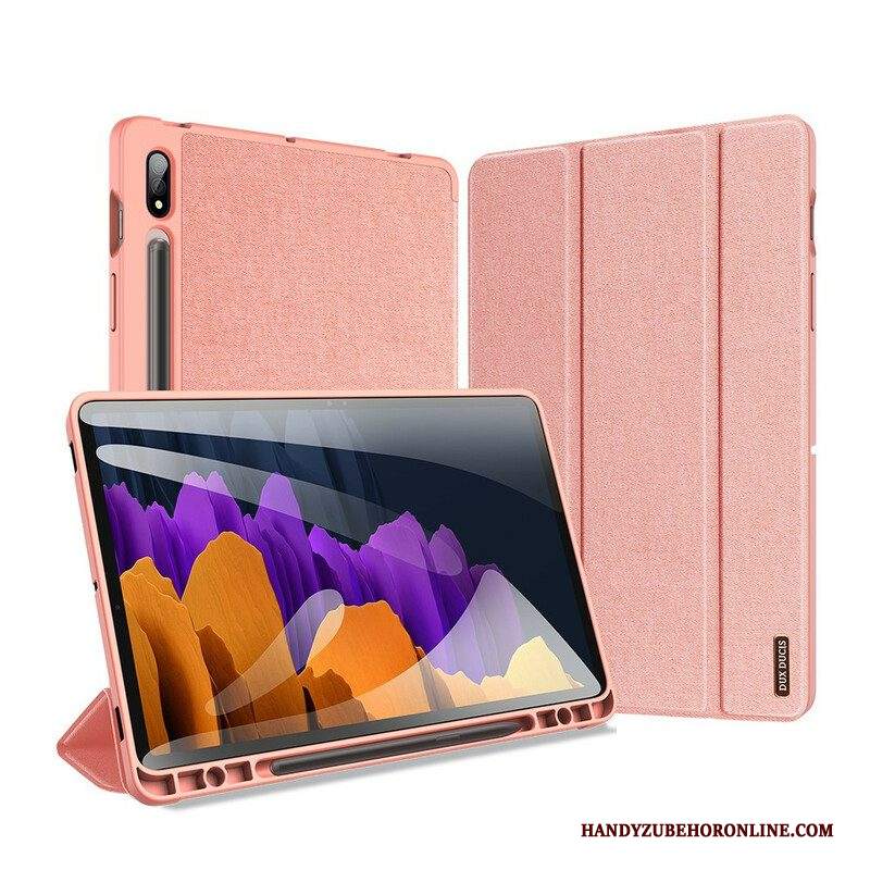 Custodia Samsung Galaxy Tab S8 Plus / Tab S7 Plus Domo Serie Dux-ducis