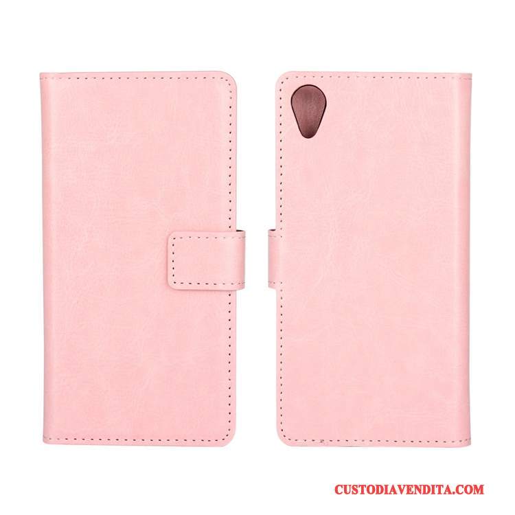 Custodia Sony Xperia X Performance Protezione Telefono Rosa, Cover Sony Xperia X Performance Folio Per