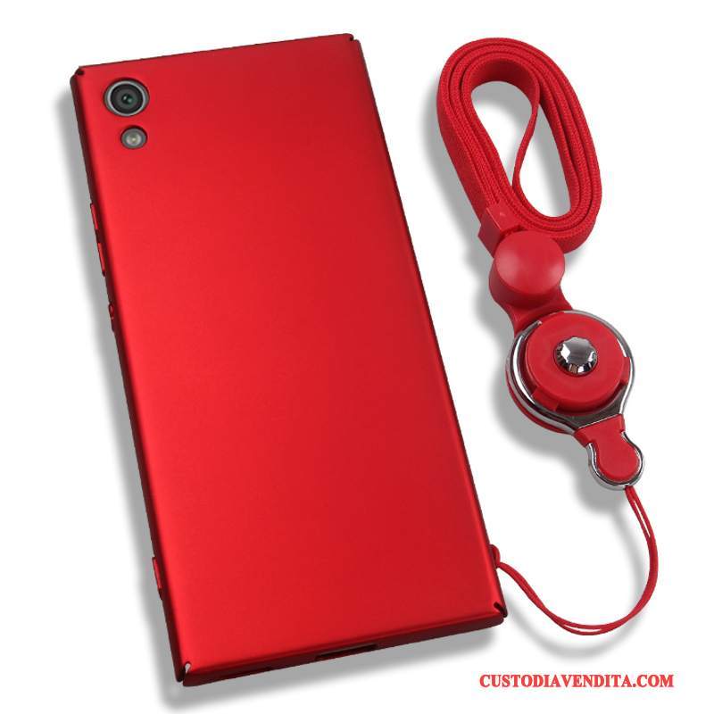 Custodia Sony Xperia Xa1 Ultra Protezione Ornamenti Appesi Rosso, Cover Sony Xperia Xa1 Ultra Telefono