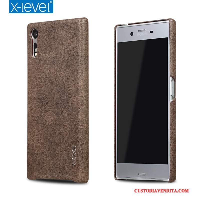 Custodia Sony Xperia Xz Pelle Anti-caduta Affari, Cover Sony Xperia Xz Protezione Telefono