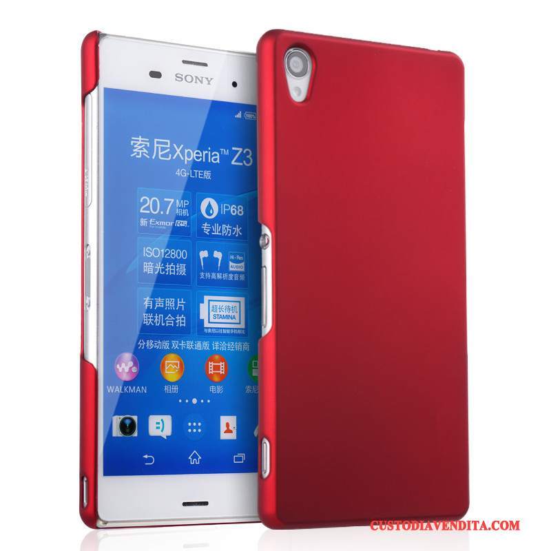 Custodia Sony Xperia Z3+ Protezione Difficiletelefono, Cover Sony Xperia Z3+ Macchiati Vino Rosso