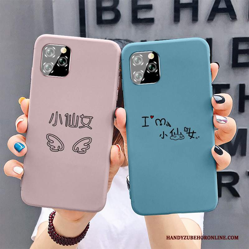 Custodia iPhone 11 Pro Creativo Telefono Tutto Incluso, Cover iPhone 11 Pro Silicone Blu Morbido