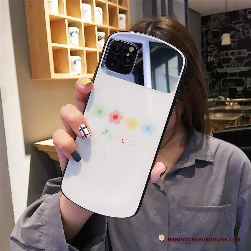 Custodia iPhone 11 Pro Max Piccola Fiori, Cover iPhone 11 Pro Max Fresco Difficile