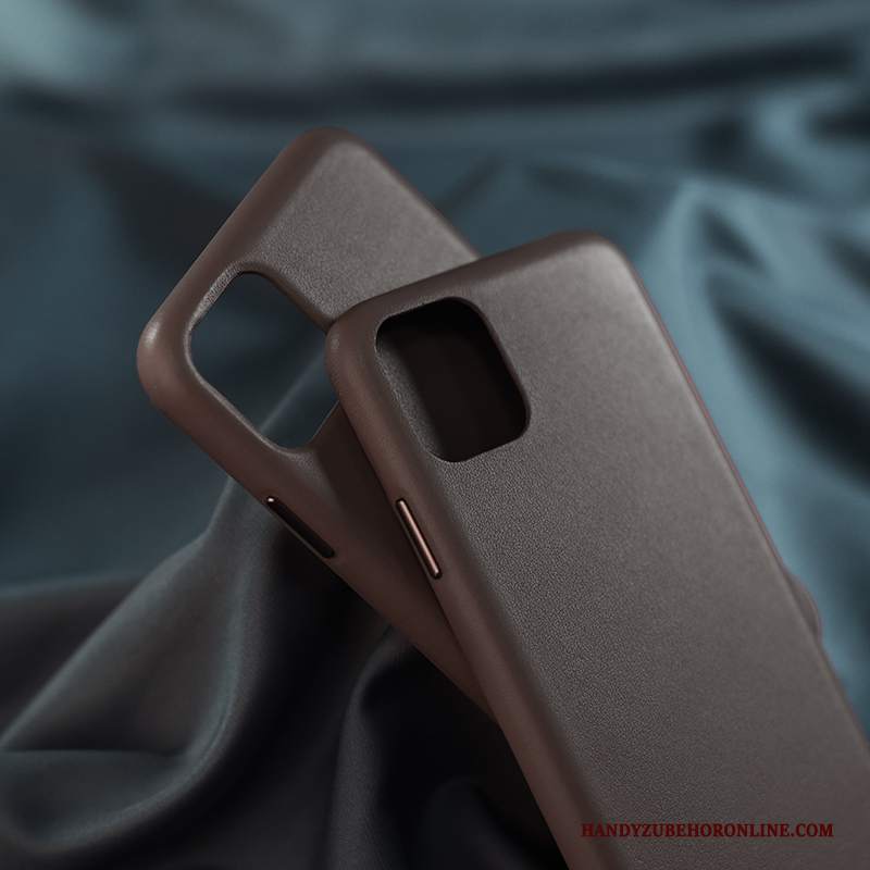 Custodia iPhone 11 Pro Max Protezione High End Nuovo, Cover iPhone 11 Pro Max Pelle Tutto Incluso Marchio Di Tendenza