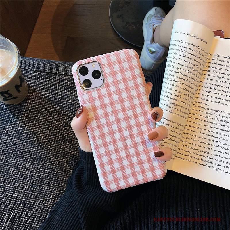 Custodia iPhone 11 Pro Moda Flanella Semplici, Cover iPhone 11 Pro Vintage Britannico Uccello