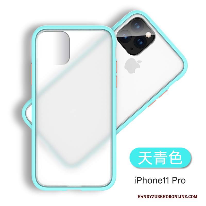 Custodia iPhone 11 Pro Silicone Tendenza Anti-caduta, Cover iPhone 11 Pro Trasparentetelefono