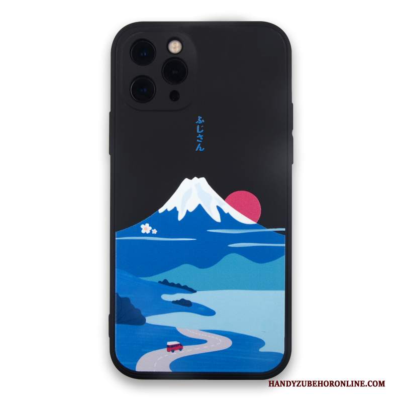 Custodia iPhone 12 Pro Silicone Giapponesetelefono, Cover iPhone 12 Pro Protezione Tutto Incluso Piccola