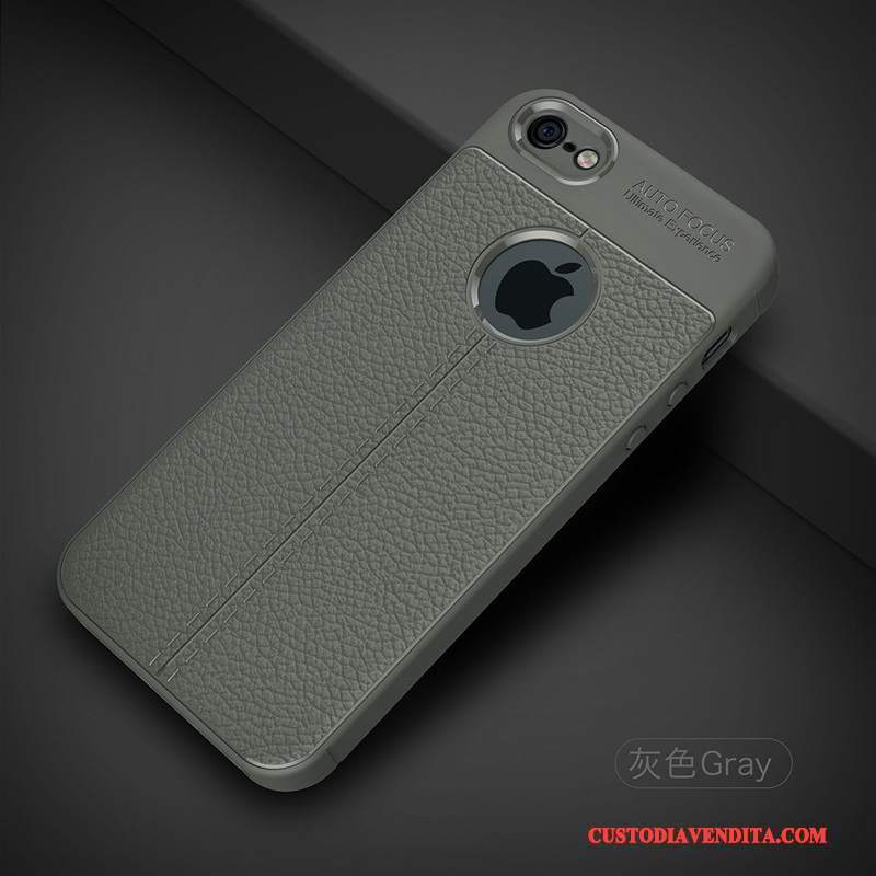 Custodia iPhone 5/5s Creativo Grigio Sottile, Cover iPhone 5/5s Silicone Morbido Di Personalità