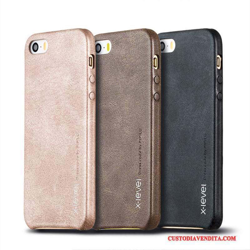 Custodia iPhone 5/5s Protezione Anti-caduta Chiaro, Cover iPhone 5/5s Telefono