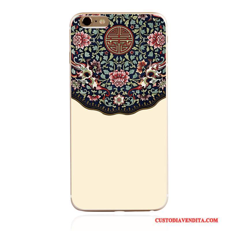 Custodia iPhone 5/5s Silicone Chiarotelefono, Cover iPhone 5/5s Protezione Ornamenti Appesi Morbido