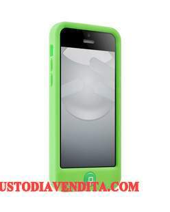 Custodia iPhone 5c Silicone Verdetelefono, Cover iPhone 5c