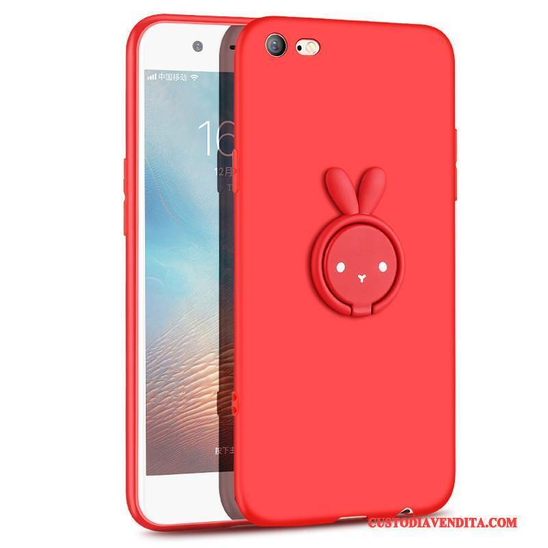 Custodia iPhone 6/6s Creativo Rosso Morbido, Cover iPhone 6/6s Silicone Telefono Di Personalità