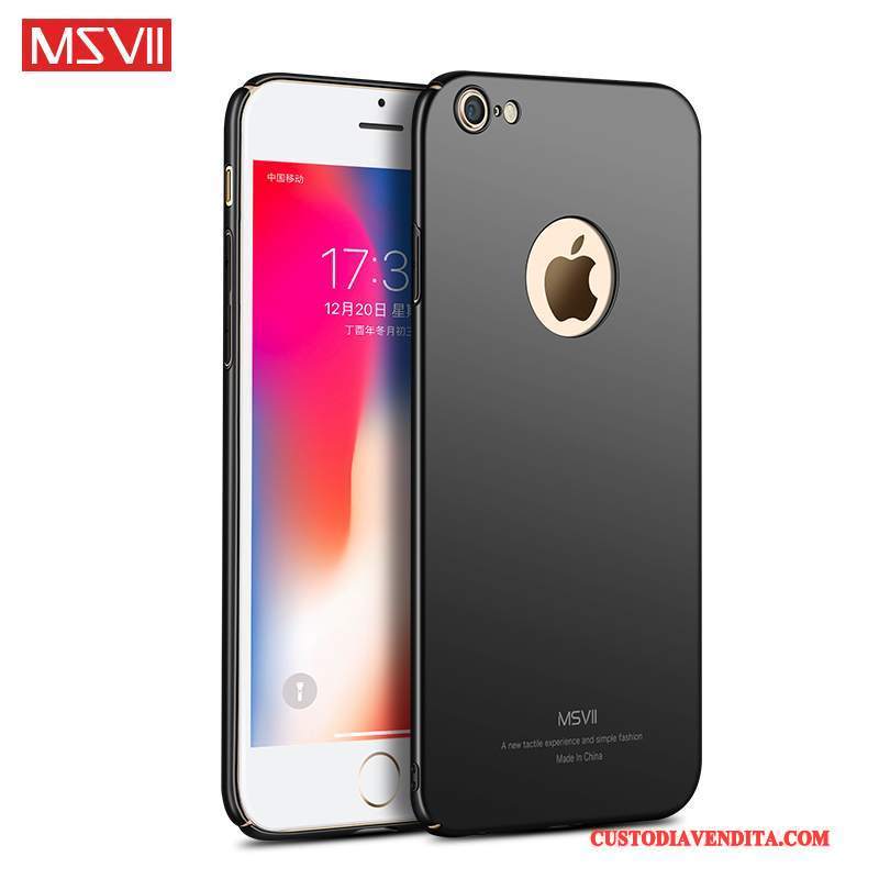 Custodia iPhone 6/6s Macchiati Tendenza, Cover iPhone 6/6s Nero Difficile