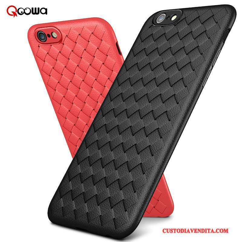 Custodia iPhone 6/6s Pelle Di Personalità Intrecciate, Cover iPhone 6/6s Protezione Tendenza Modello