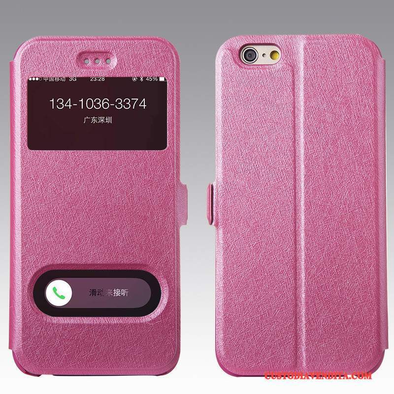 Custodia iPhone 6/6s Pelle Rossotelefono, Cover iPhone 6/6s Folio