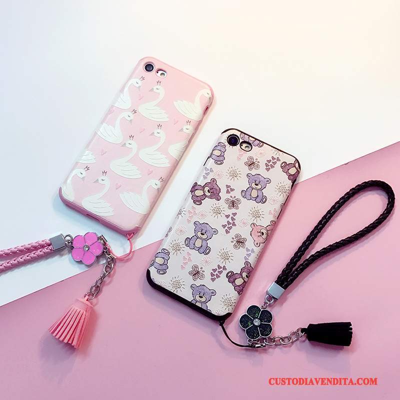 Custodia iPhone 6/6s Plus Colore Anti-caduta Tutto Incluso, Cover iPhone 6/6s Plus Cartone Animato Morbidotelefono