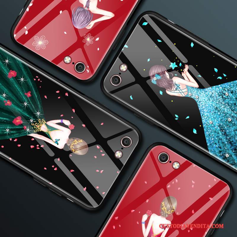 Custodia iPhone 6/6s Plus Colore Tendenza Tutto Incluso, Cover iPhone 6/6s Plus Creativo Vetro Di Personalità