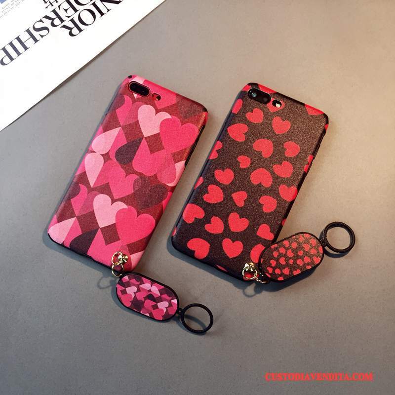 Custodia iPhone 6/6s Seta Di Personalità Tendenza, Cover iPhone 6/6s Cuore Rosso