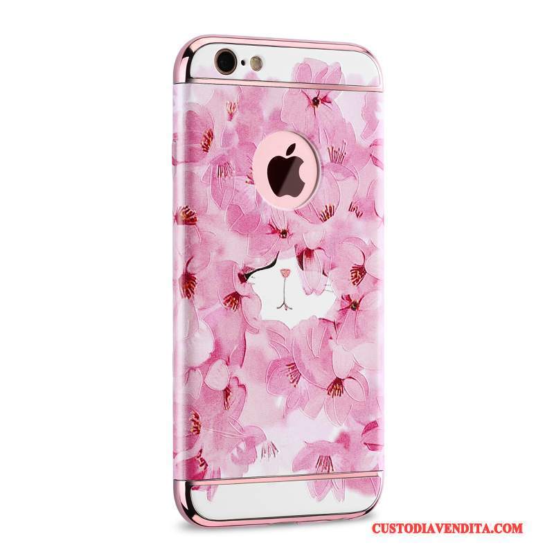 Custodia iPhone 6/6s Silicone Elegante Difficile, Cover iPhone 6/6s Telefono Piccola