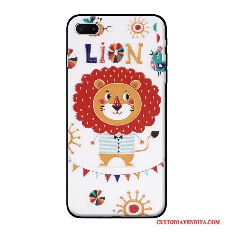 Custodia iPhone 7 Colore Ornamenti Appesitelefono, Cover iPhone 7 Goffratura Bello Morbido