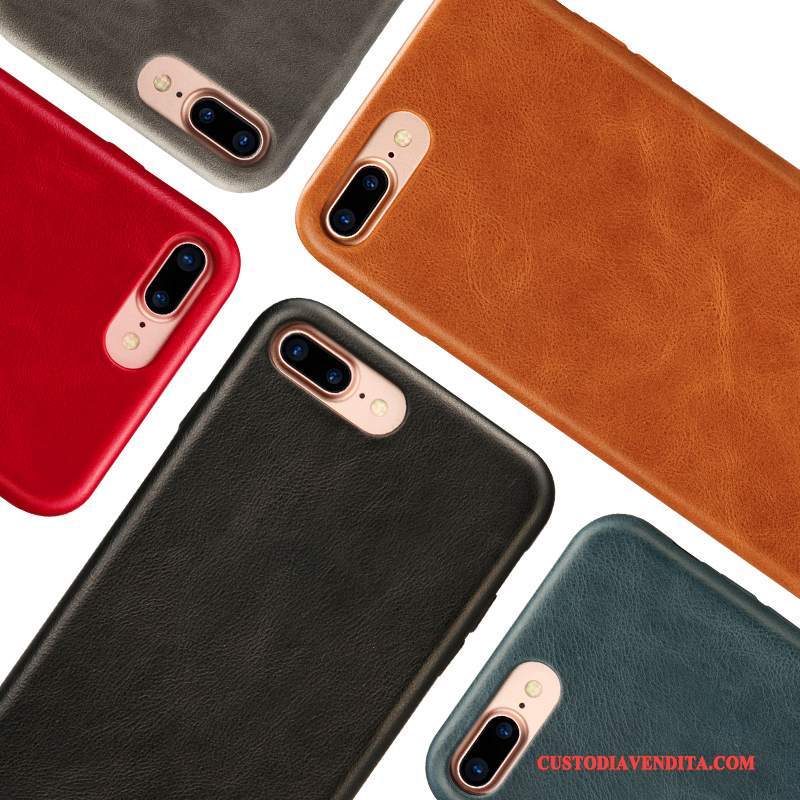 Custodia iPhone 7 Colore Telefono Sottile, Cover iPhone 7 Pelle Anti-caduta Tutto Incluso