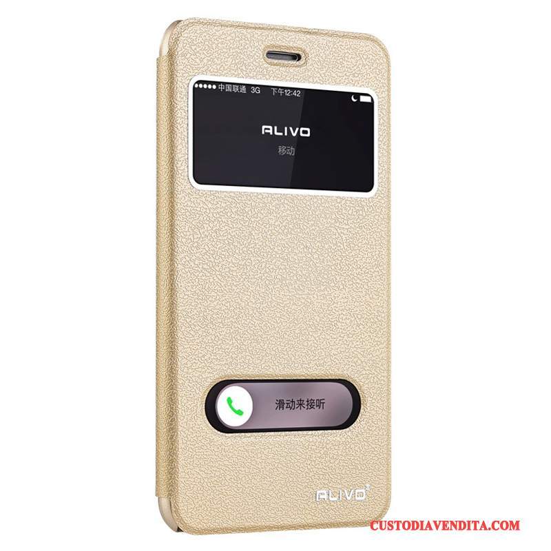 Custodia iPhone 7 Pelle Orotelefono, Cover iPhone 7 Protezione