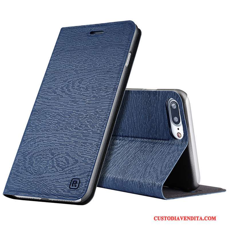 Custodia iPhone 8 Plus Pelle Anti-caduta Tendenza, Cover iPhone 8 Plus Protezione Tutto Inclusotelefono