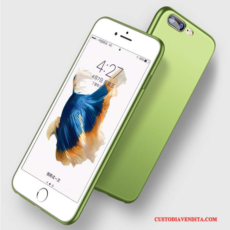 Custodia iPhone 8 Plus Silicone Nuovotelefono, Cover iPhone 8 Plus Macchiati Tendenza