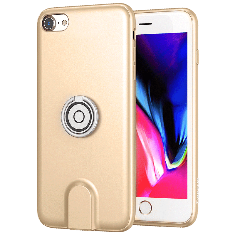 Custodia iPhone 8 Protezione Fibbiatelefono, Cover iPhone 8 Supporto Tendenza