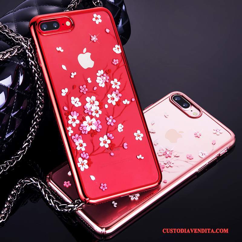 Custodia iPhone 8 Tutto Incluso Rosso, Cover iPhone 8 Lussotelefono