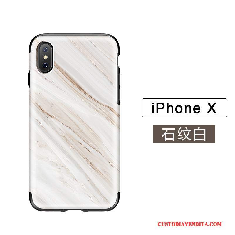 Custodia iPhone X Silicone Nuovotelefono, Cover iPhone X Zoccoli Tutto Incluso Qualità