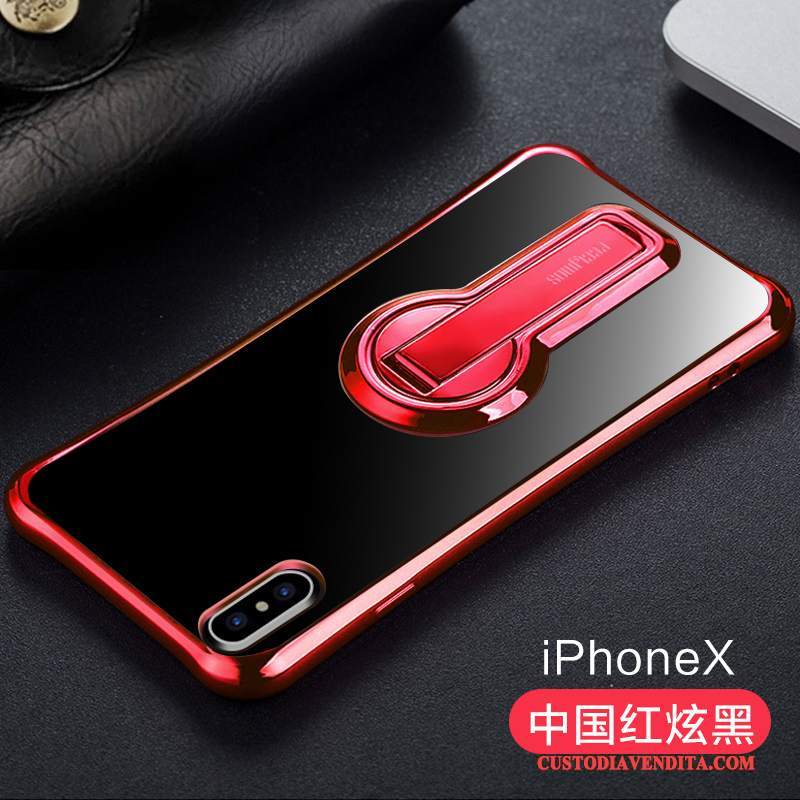 Custodia iPhone X Silicone Telefono Nuovo, Cover iPhone X Anti-caduta Supporto