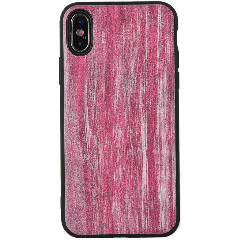 Custodia iPhone Xs Max Pelle Tutto Incluso Coperchio Posteriore, Cover iPhone Xs Max Protezione Nuovo Rosa