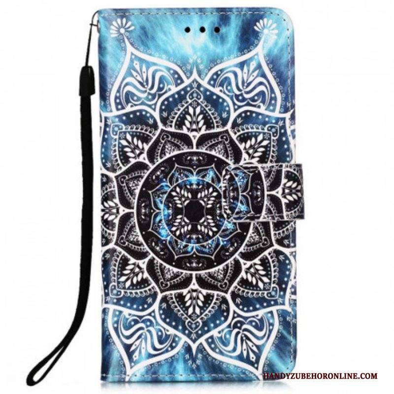 Custodia in pelle Samsung Galaxy A53 5G Mandala Nel Cielo