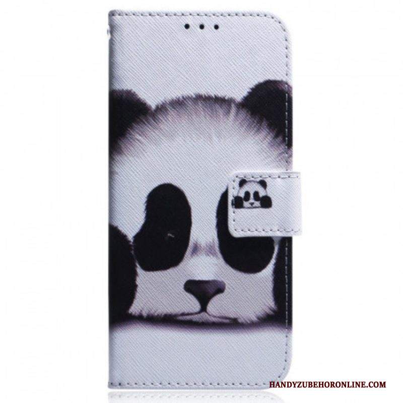 Custodia in pelle Samsung Galaxy M33 5G Panda