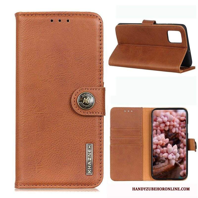 Custodia in pelle Samsung Galaxy M51 Similpelle Khazneh