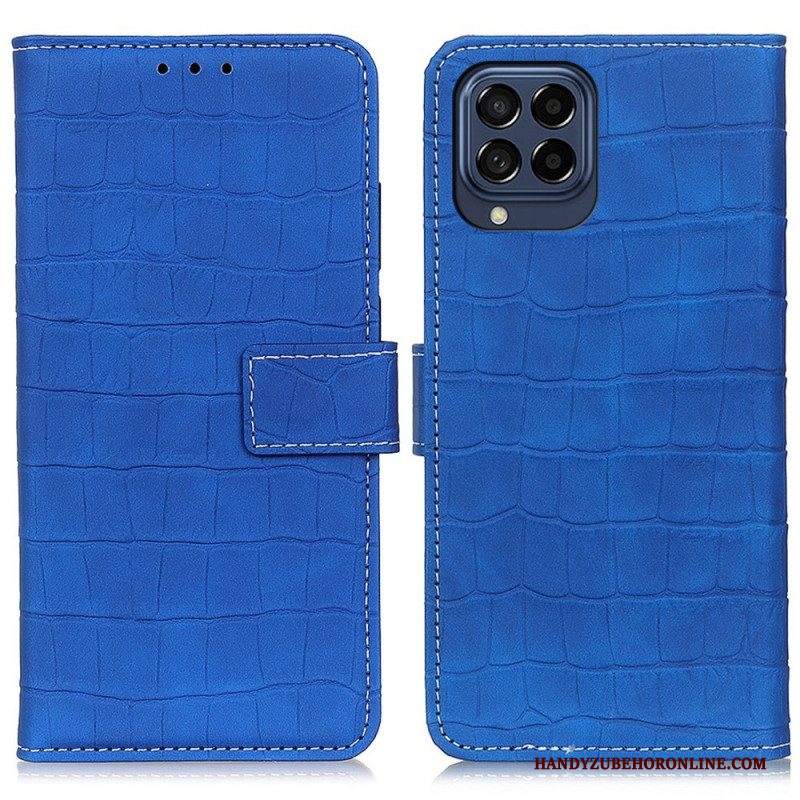 Custodia in pelle Samsung Galaxy M53 5G Potere Del Coccodrillo